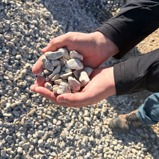 3/4" Clear Stone (1/2 Yard)