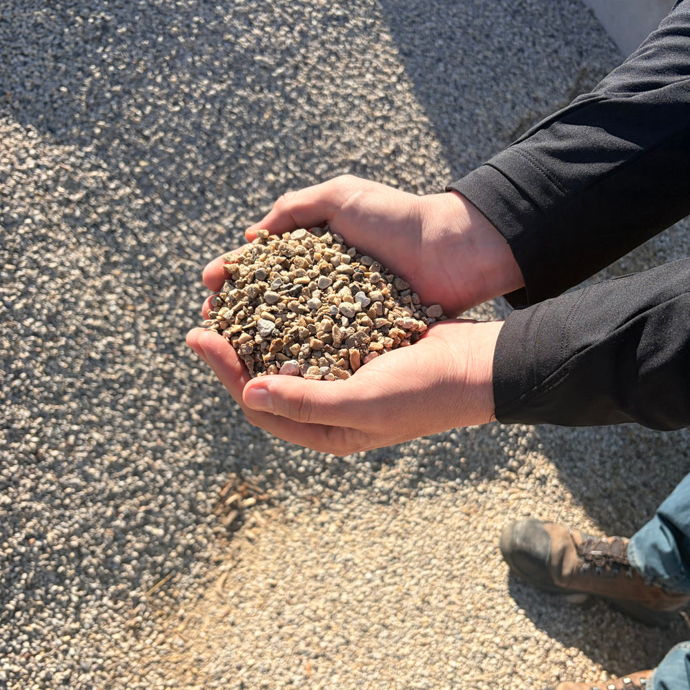 Pea Stone or Chips (1/2 Yard)