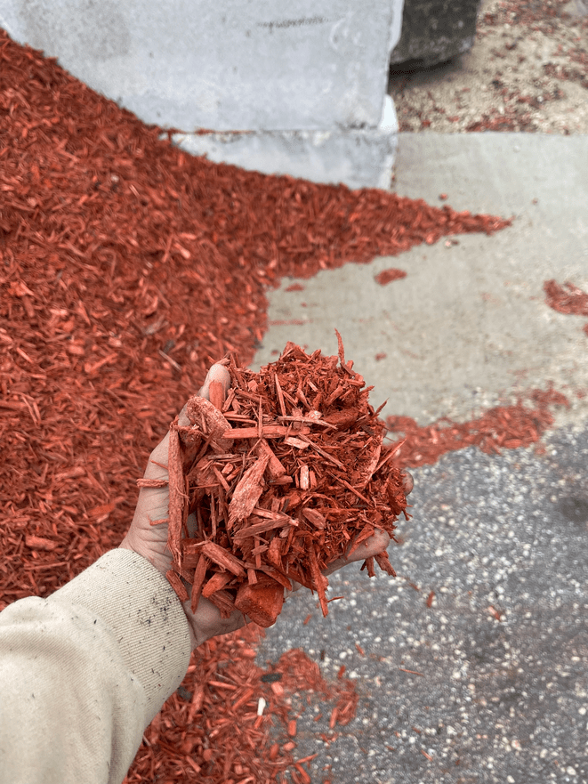 Red Mulch (1/2 Yard) - Holland Landscape Supply